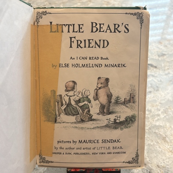 Vintage children’s book Little Bear’s Friend by Else Minarik copyright 1960 - Picture 4 of 6